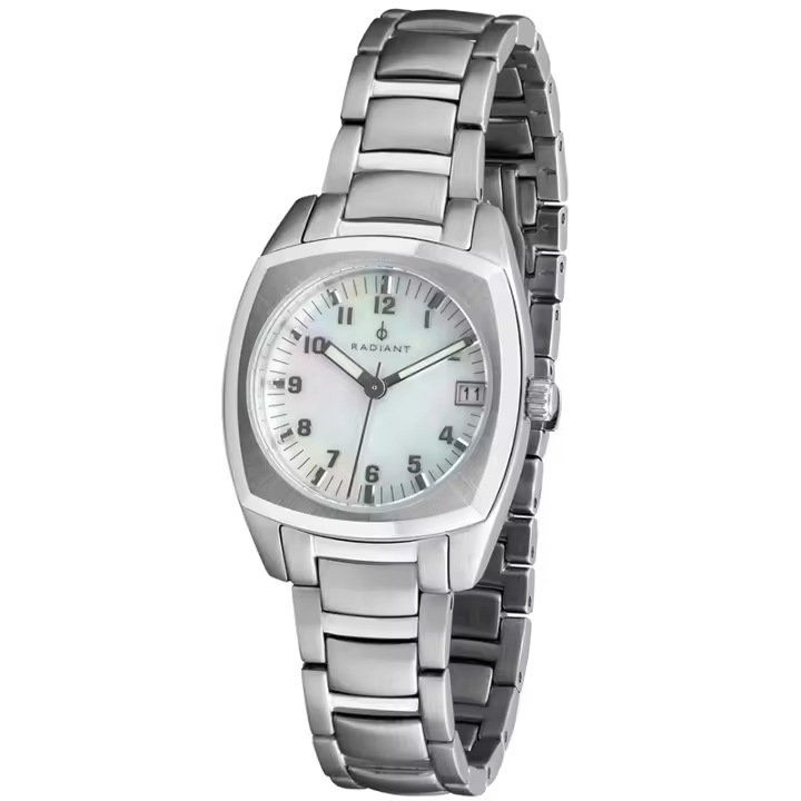 Radiant Ra-01202  Reloj Para Para Mujer Color Plateado - 1