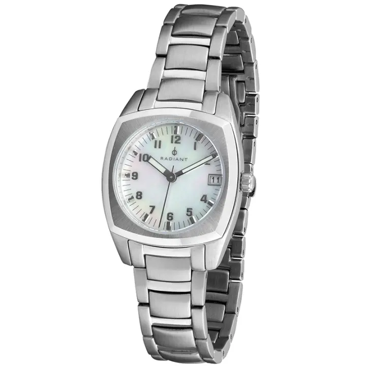Radiant Ra-01202  Reloj Para Para Mujer Color Plateado - 1