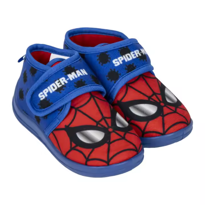 Zapatillas de Casa Media Bota Spiderman Arachnid Azules Niño 79506 - 1