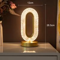 Lámpara De Noche LED 3D De Luna Con Toque Y Dimming Para Dormitorio Decoración De Habitación Para Niñas Luz Ambiente USB De Escritorio - details 12