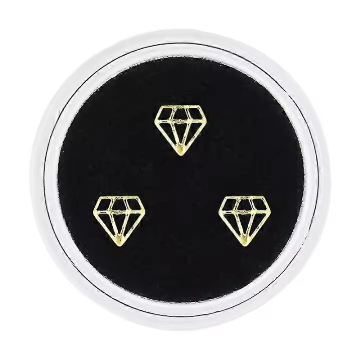 1 Caja Dental Diente de Cristal Piedras Dientes Para Blanquear Los Dientes Decoración Joyas Diente de Cristal de Diamante - 1