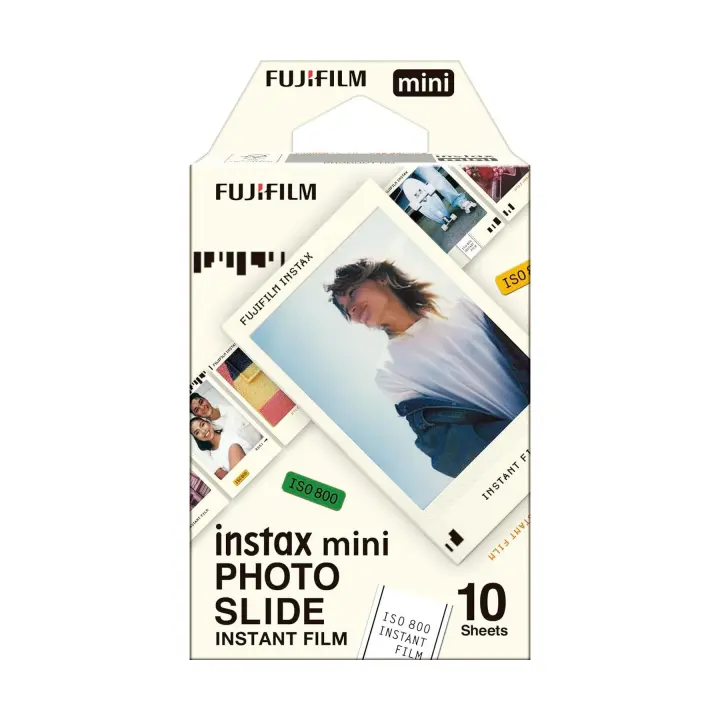 FUJIFILM instant film mini Photo Slide / Película fotográfica instantánea (10 hojas) - 1