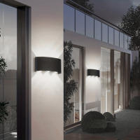 Lámpara De Pared LED Impermeable Para Exterior Luz De Jardín AC85-265 2W-10W Decoración De Habitaciones Para Dormitorio Sala De Estar Escaleras - details 8