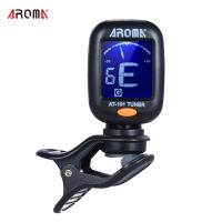 Aroma AT-101 Mini Afinador Digital Con Clip Plegable Y Rotativo De Alta Sensibilidad Para Guitarra Bajo Violín Ukulele Afinador Portátil - details 0