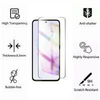 3PCS Protector De Pantalla De Vidrio Templado Para Samsung Galaxy A55 A35 A25 A05 A15 A05S A14 A54 A34 5G Anti-Arrugas HD Transparente - details 3
