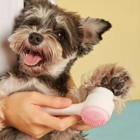 Cepillo De Masaje Y Limpieza Para Pies De Mascotas De Silicona Herramienta De Grooming Para Perros Para Coats Saludables Y Uñas - details 0