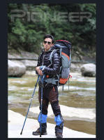 Bastón De Camuflaje Antigolpes Para Senderismo Y Escalada Plegable De Aluminio Con Punta De Acero Carbono Mango T-Handle Para Actividades Al Aire Libre Y Montañismo - details 4
