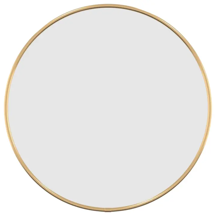 Espejo bañoEspejo de pared redondo dorado Ø 40 cm - 1