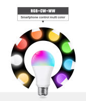 Bombilla LED Inteligente Bluetooth 4.0 Tuya E27 15W Amperaje Dimmable RGB+CW+WW Cambio De Color Para Hogar Luz De Spot 85-265V - details 1