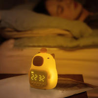Lámpara Nocturna Para Niños De Silicona Capybara Cartoon USB Recargable Con Temporizador Y Regulación De Brillo Luces De Noche Decorativas Para Habitación - details 24