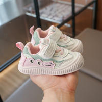 Zapatos De Caminar Para Niños Y Niñas 0-6 Años Rosa Suave Ligero Cuatro Estaciones Verdes Suela De Goma Antideslizante Talla True Mesh Algodón - details 14