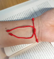 MercaBeauty - Pack Pulsera Ojo de Tigre y Pulsera 7 nudos roja - Limpia, purifica y aleja energías negativas - details 2