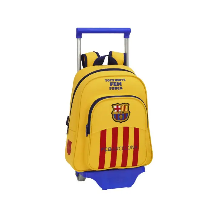 Mochila Infantil con Ruedas F.C. Barcelona 2ª Equ. mochilas y carteras Safta - 1