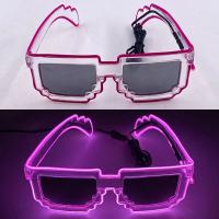 Gafas LED Iluminadas 1PC Gafas De Noche Para Fiesta Suministros De Brillo Para Niños Y Adultos Favoritos De Fiesta - details 23