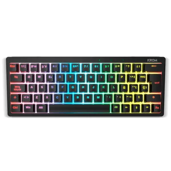 KROM KREATOR Mini Teclado Mecánico RGB - 1
