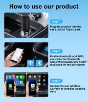 Adaptador USB/Wi-Fi Dual FLIXIVI Para Coche CarPlay/Android Auto Mini Smart Box Plug Conectividad Rápida Universal Compatible Con Más De 600 Modelos De Coche - details 6