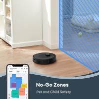 Aspiradora robot Ultenic D10 con estación totalmente automática, succión de 4000Pa, mapeo dual, secado con aire caliente, bolsa de polvo de 3L, batería de 5200mAh, tiempo de funcionamiento máximo de 180 minutos, control de APP/voz - details 2