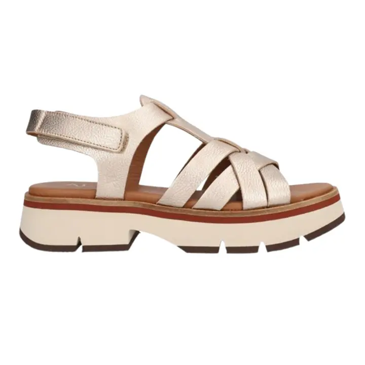 Shoes Sandalias Mujer marca Alpe modelo 54884143 para mujer en color platino - 1