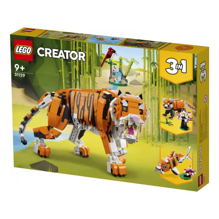 Lego Creator 3 en 1 Tigre Majestuoso 31129 Lego creator LEGO - 1