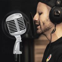 LEUS LAC50 - 55SH Micrófono Dinámico Profesional Vintage Clásico Para Voz Para Presentaciones En Directo Karaoke - details 3