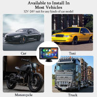 Reproductor Multimedia De Coche Hippcron 7 Pulgadas Con Wireless Carplay Y Android Auto Pantalla Táctil AUX USB Y Bluetooth - details 8