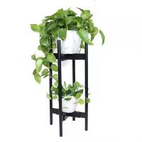 Soporte Para Plantas De Madera Sólida Ajustable Para Decoración Del Hogar Y Jardín Fácil De Montar Estantería Para Macetas De Patio - details 8