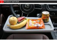 Soporte Portátil Para Coche Para Rueda De Volante Mesa De Comedor Computadora Trabajar Comer Beber Café Libros Soporte De Aluminio Universal - details 6