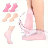 2 PCS Calcetines De Silicona Para Mujer Calzado De Hidratación Para Pies Secos Y Con Callos Cuidado De Los Pies Con Gel Suave - details 0