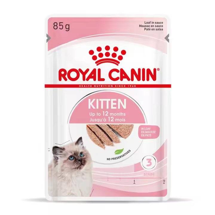 Precio Especial por Caducidad 28/8/2025 - 12 x 85 g |Royal Canin Kitten paté sobre para gatos - 1