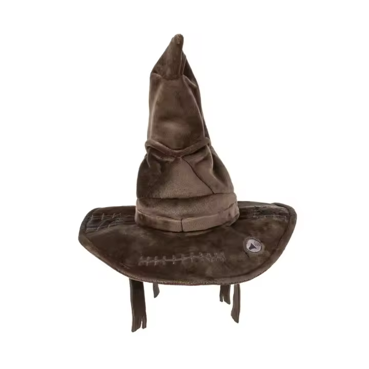PELUCHE HARRY POTTER SOMBRERO SELECCIONADOR,PELUCHE GORRO CON SONIDO 30CM - 1