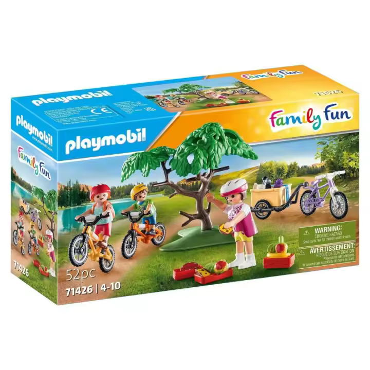 PLAYMOBIL (71426) Excursión en bicicleta de montaña, senderismo por la naturaleza, FAMILY FUN - 1
