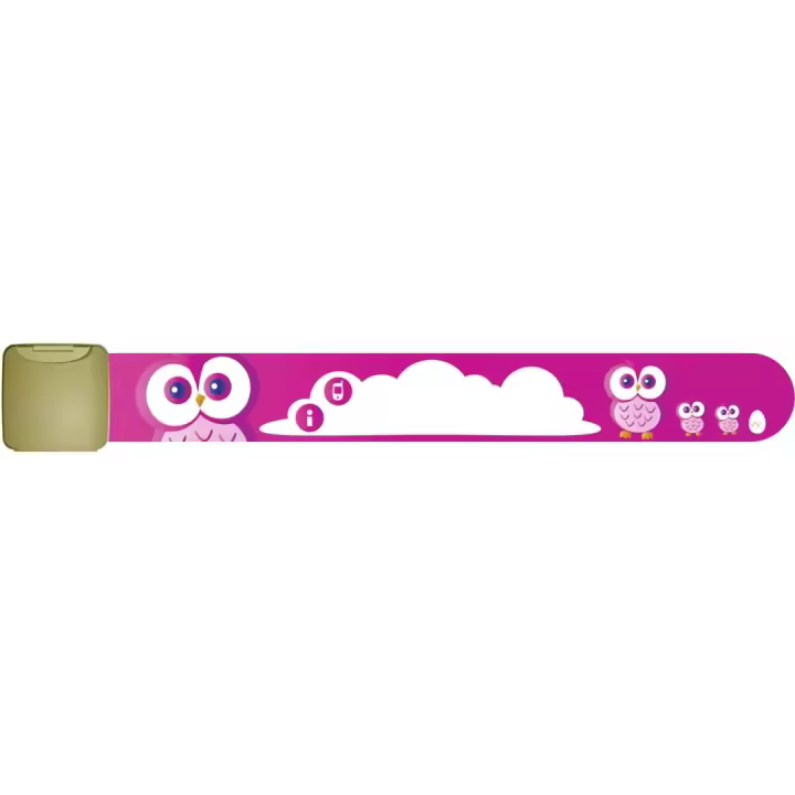 Pulsera identificativa INFOBAND BUHOS - 1