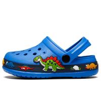 Nuevos Zapatos De Jardín Para Niños Con Diseño De Unicornio Y Dinosaurio Sandalias Planas De Playa Antideslizantes Transpirables Para Verano Talla Ajustable Para Edad 3-6 Años - details 5