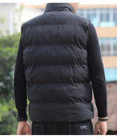 Chaqueta Sin Mangas Para Hombre 5XL Impermeable Cierre De Cremallera Collarín De Invierno Casual Prenda Exterior De Otoño E Invierno - details 8