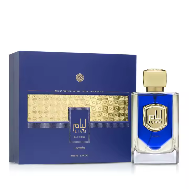 LIAM BLUE SHINE LATTAFA EAU DE PARFUM perfume Arabe para HOMBRE 100ML - 1