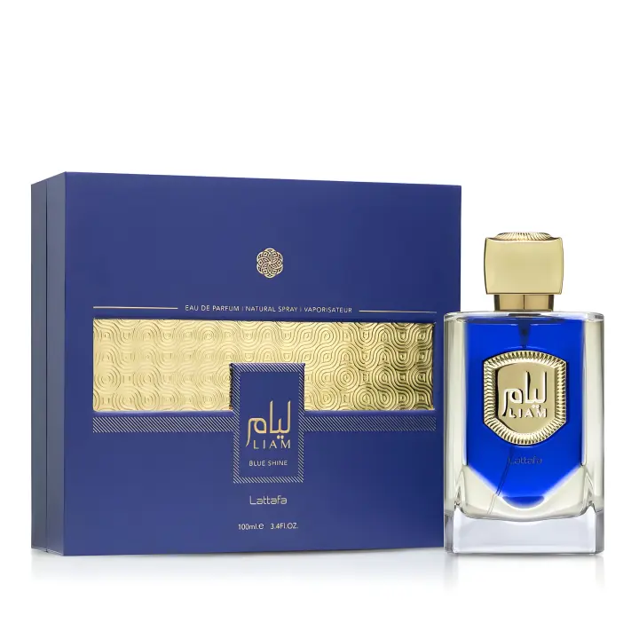LIAM BLUE SHINE LATTAFA EAU DE PARFUM Perfume árabe para HOMBRE 100ML - 1