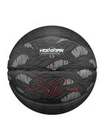 Baloncesto Negro Tamaño 7 Con Bombín Y Agujero Para Almacenamiento 3 Capas Balón De Entrenamiento Al Aire Libre Material De Goma - details 3