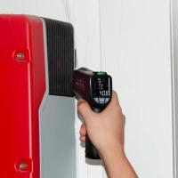 PCE Instruments Termometro infrarrojo con puntero láser / Entrada para sondas tipo K / Medición de temperatura superficial, temperatura y humedad ambiental, punto de rocío  PCE-675 - details 1