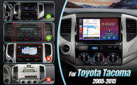 Radio De Coche Inalámbrico Carplay 9 Pulgadas Para Toyota Tacoma 2005-2015 Pantalla Táctil Android Auto Video Con Cámara De Retroceso GPS - details 1