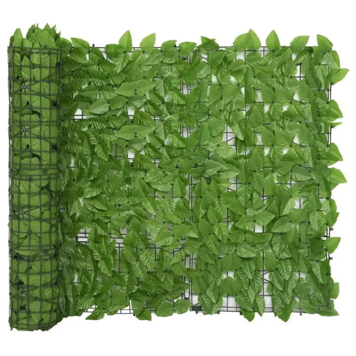 Toldo para balcón con hojas verde 400x100 cm - 1
