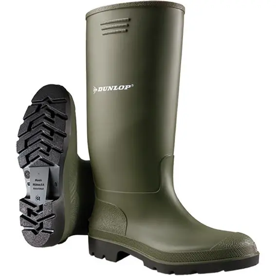 Bota Alta Dunlop Pricemastor 380VP T-45 Verde Resistente E Impermeable - 1