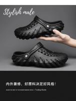 Sandalias De Verano Para Hombre Clogs Cómodas Para El Hogar Y Jardín Antideslizantes Suave Bajo La Plantilla Tamaño Grande 46 47 - details 24
