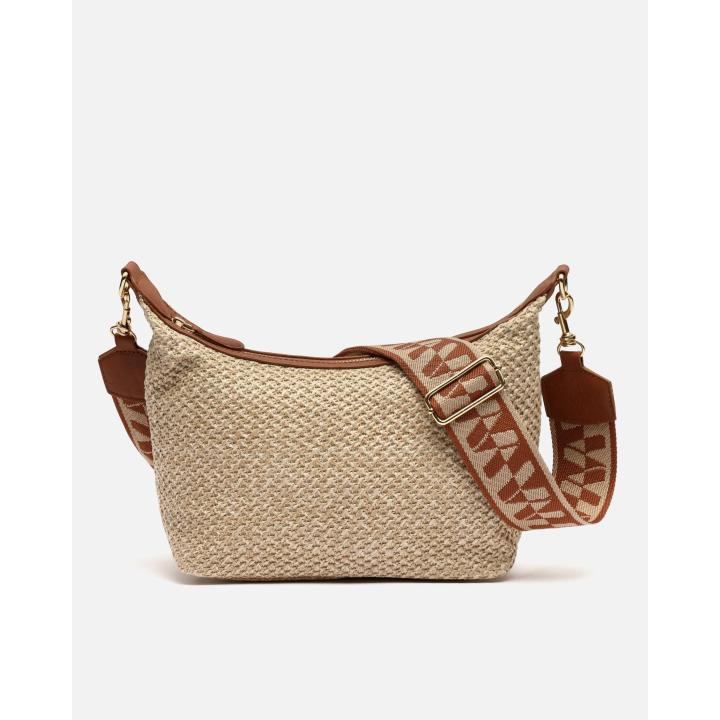 Ralenca bolso bandolera pequeño efecto rafia Raffia / Playa Misako