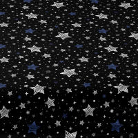 Sábana Ajustada Moderna Y Sencilla Con Estampado De Estrellas Mate Para Dormitorio Cobertura De Cama De Poliéster 100% Sin Almohadas - details 6