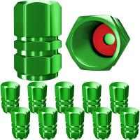 AUTCOAT Cubiertas De Válvula De Neumático De Aleación De Aluminio Para Coches Motocicletas Camiones Bicicletas Cubiertas De Rueda Antipolvo - details 10