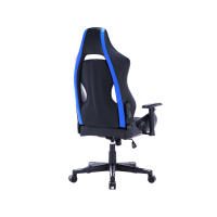 RACING BERGNER | Silla Gaming Magnum | Ergonómica, Reclinable, Altura Ajustable, Soporte Lumbar - Negro y azul | Hasta 120 Kg - details 4