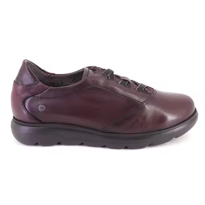 FLUCHOS F1866 FARAL Zapatos de mujer burdeos PIEL 623 - 1