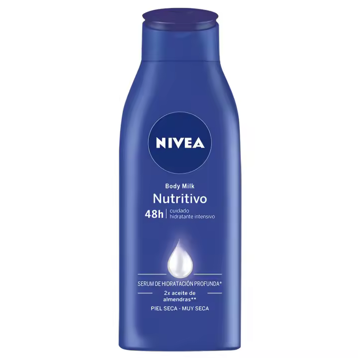 NIVEA Body Milk Nutritivo Leche Corporal Hidratación Profunda, Piel Seca y Muy Seca, (pack de 3 X 400 ml)【ROUA】 - 1