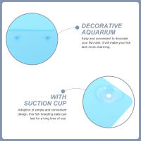 2 Pcs Caja De Cría Para Angelfish En Acuario Plástico Desmontable Ligero Para Tanque De Peces Suministros De Reproducción - details 5