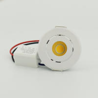 Mini LED Downlight COB 3W Luz De Punto Para Techo DIY Estrella Armario Iluminación Cut Home 40-45mm AC85-265V Aluminio Fuente De Luz - details 4